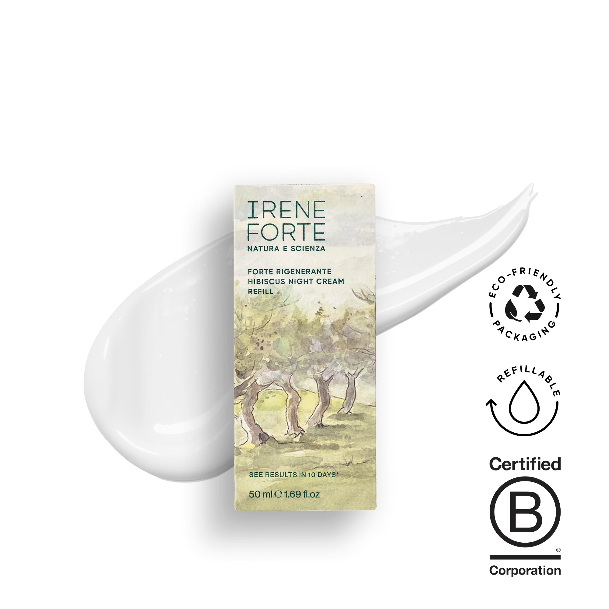 Hibiscus Night Cream Refill – Irene Forte Skincare EU