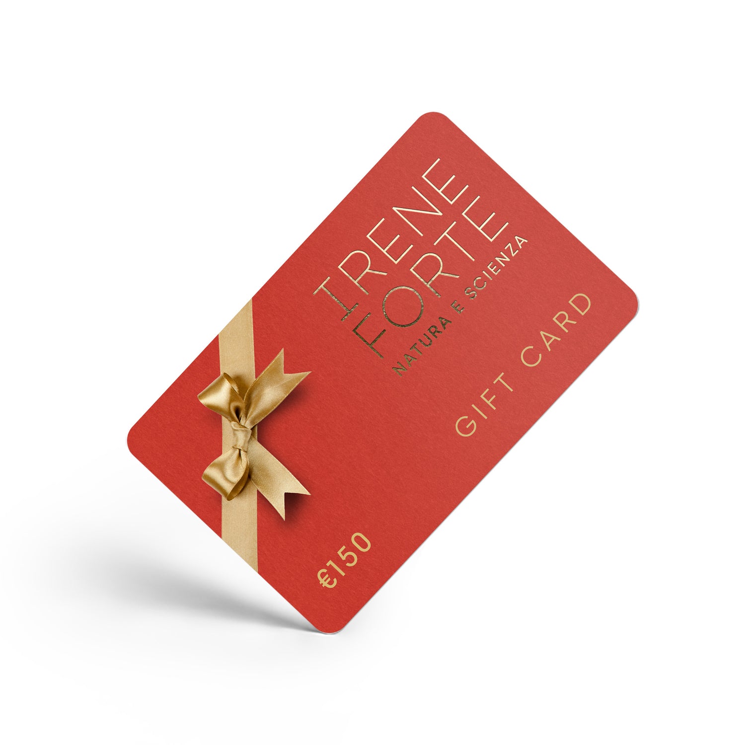 Irene Forte skincare Geschenkkarte