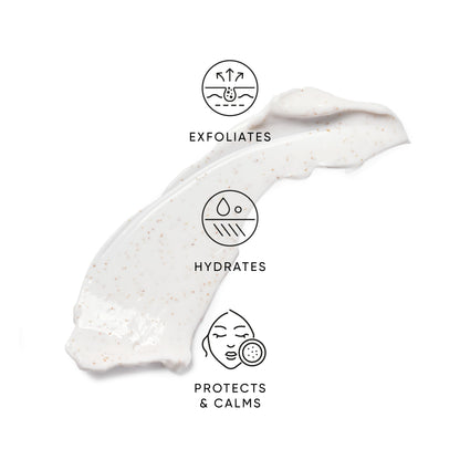 Mandel-Gesichtspeeling