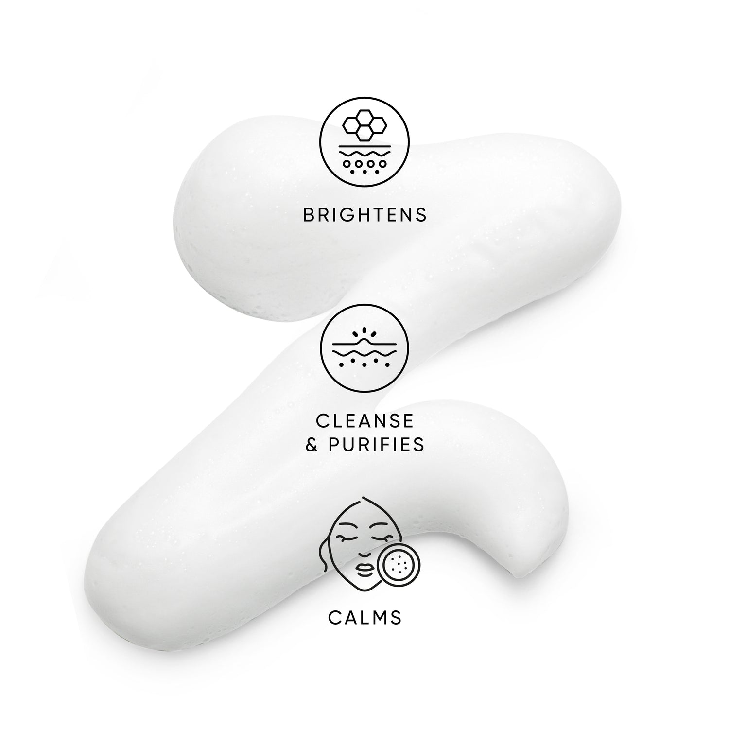 Lavendel-Schaum-Gesichtsreiniger