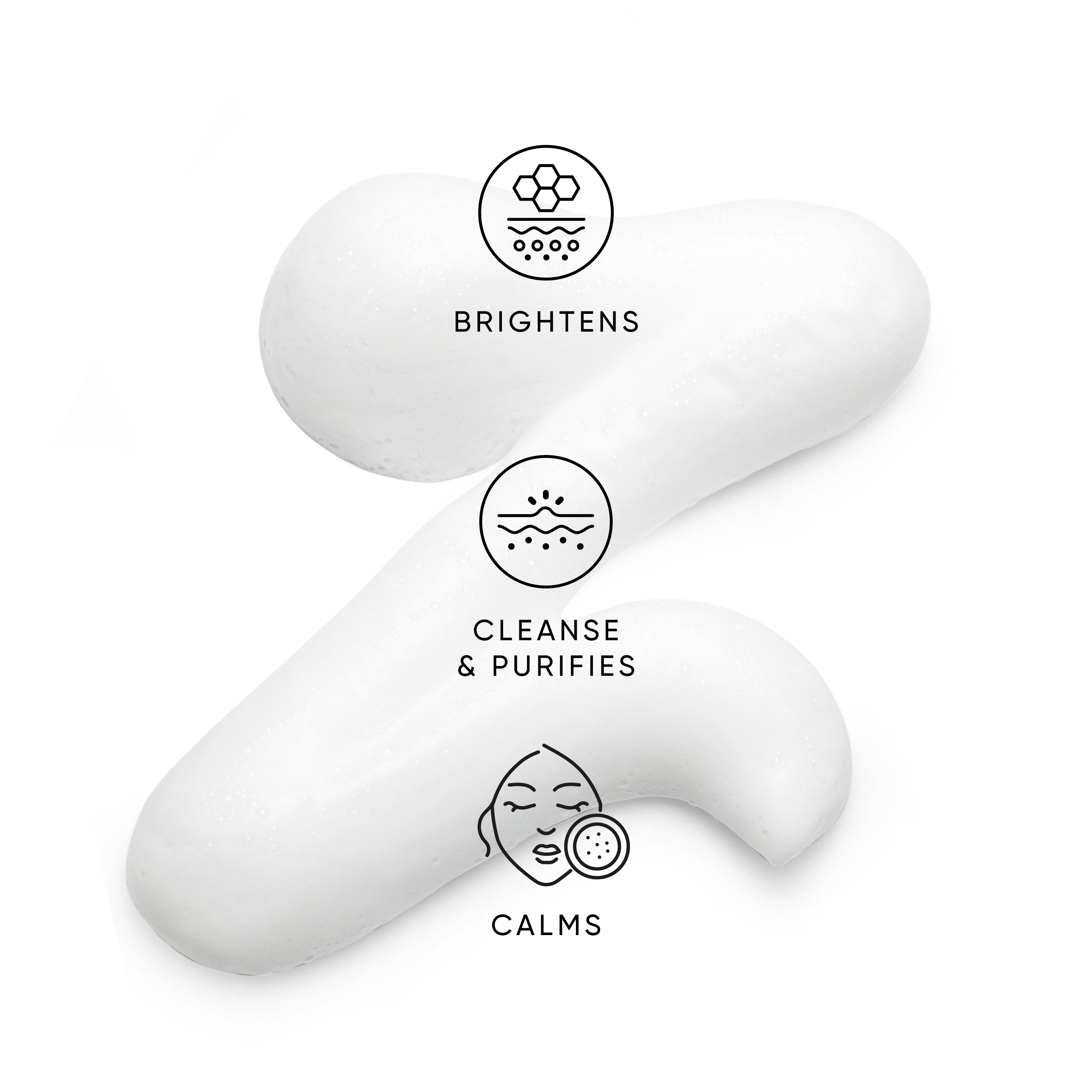 Lavendel-Schaum-Gesichtsreiniger