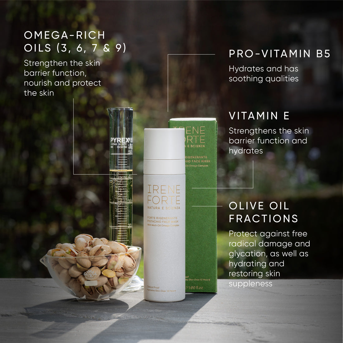 Pistachio Face Mask da viaggio