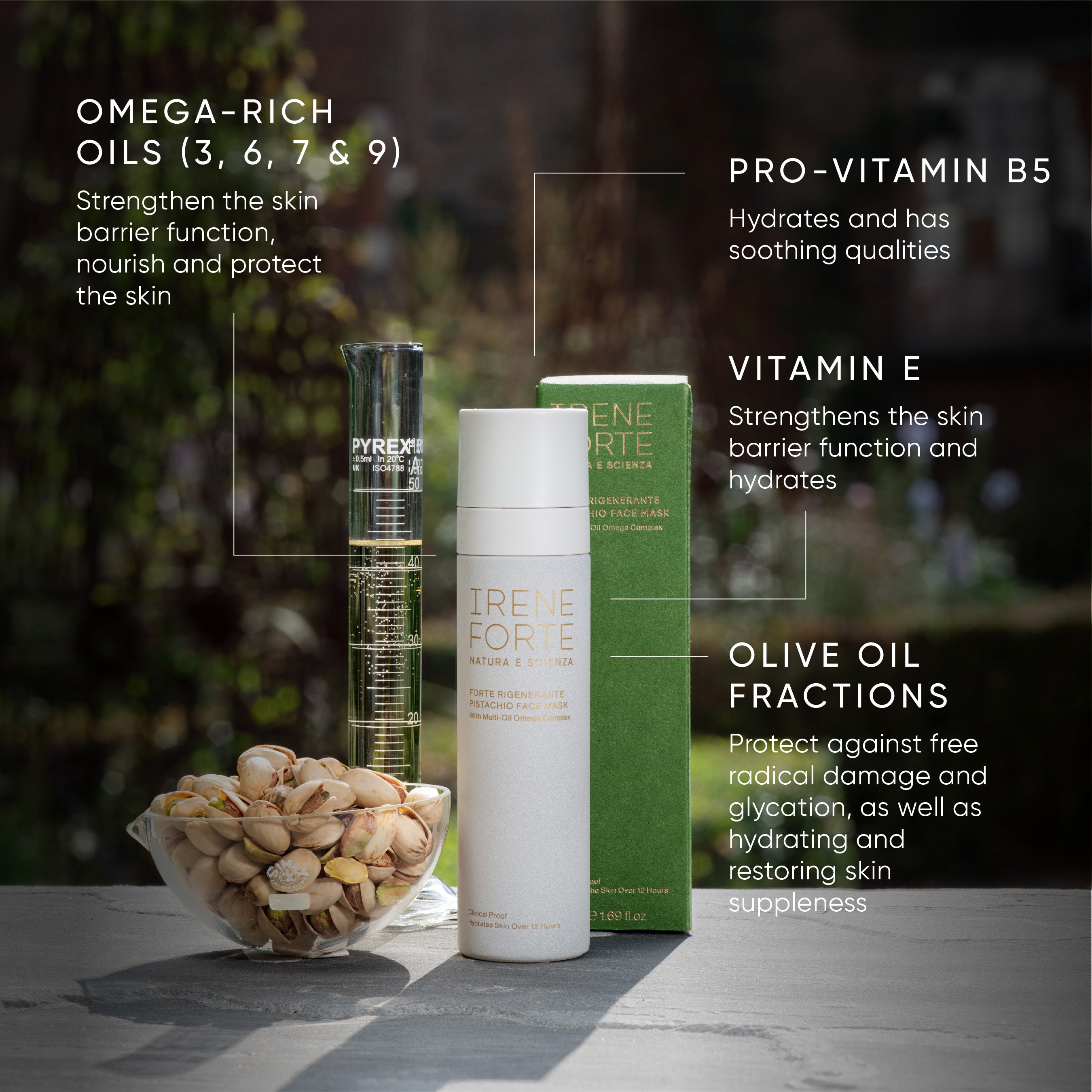 Pistachio Face Mask da viaggio