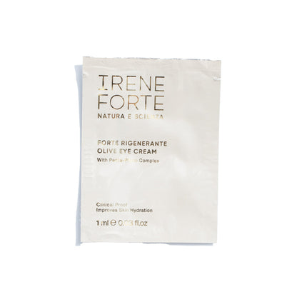 Il vostro campione in bustina di crema per gli occhi all'olivo da 1 ml